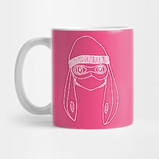 Gamer squid girl (white) Mug